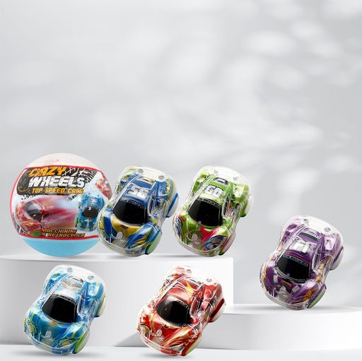 [116343] VOITURE CRAZY WHEEL CAP 50MM