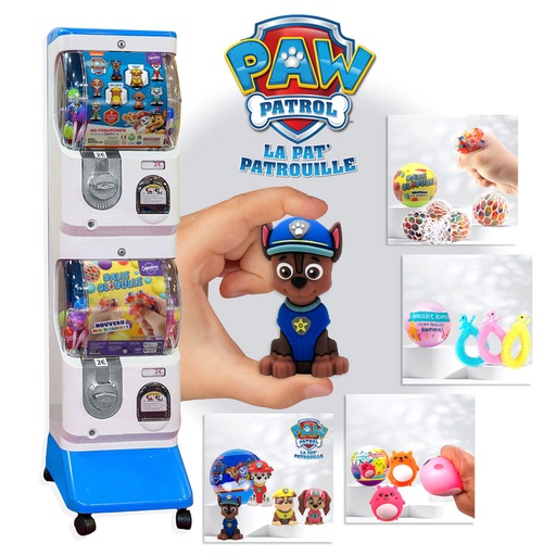 [PACK0005] Pack Start & Cash (Bleu et Blanc) - Distributeur + 350 Jouets Capsules Clé en Main