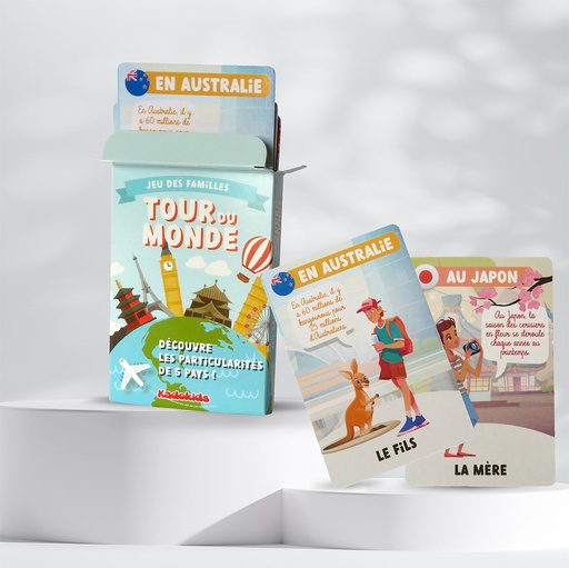 [113292] Jeu des 5 Familles "Tour du Monde"