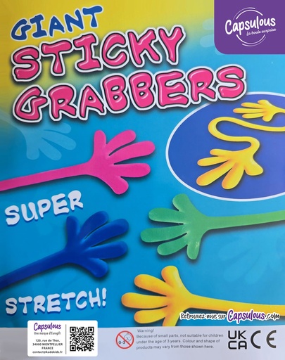 [116381] Sticky hand - capsule 50mm