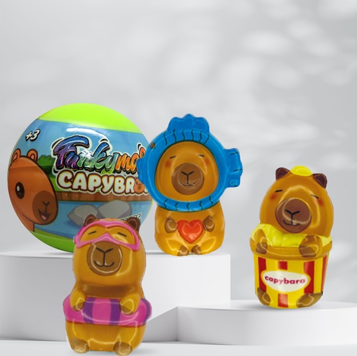 [116385] Funkymals Capybros- CAPS 65MM