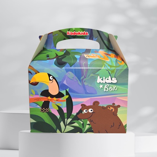 [113297] Boite Repas Petit Format Style animaux