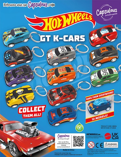 [116394] Hot wheels GT K Cars- Capsule 65mm