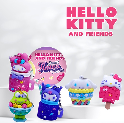 [116395] Hello Kitty sweet times charms - Capsule 50mm