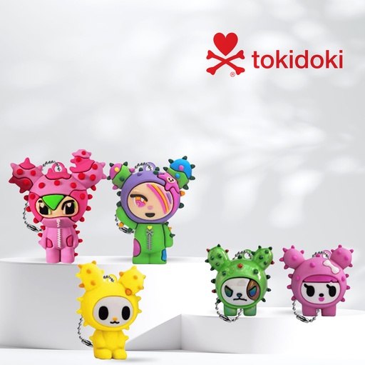 [116400] Tokidoki Cactus friends Charms - Capsule 65mm