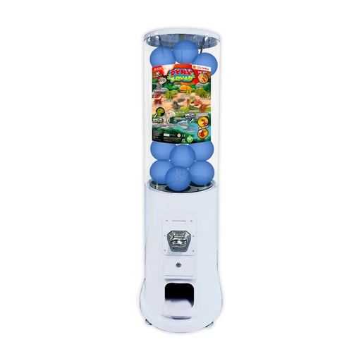 [530045] Distributeur de capsules cylindrique blanc