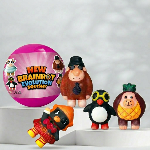 [116427] Brainrot Squishy New - Caps 65mm